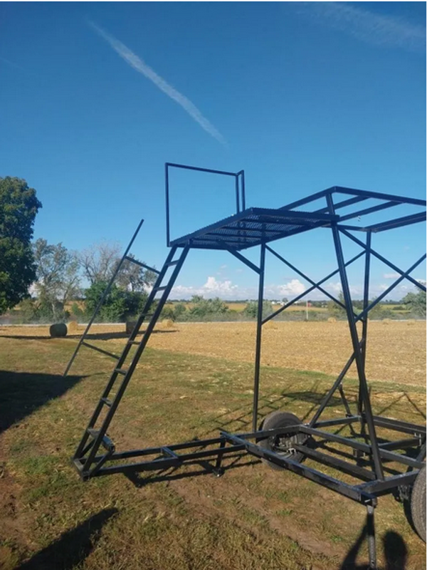 Aluminum Trailer - 10' Tall Platform