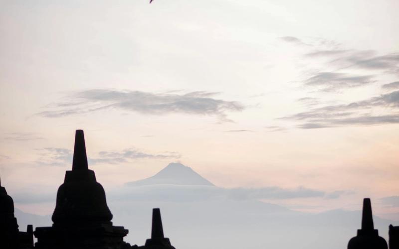 Java and Bali — Borobudur, Mount Bromo crater and Ubud rice terraces