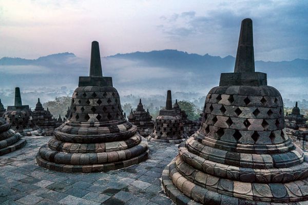 10 Days in Indonesia: Bali, Yogyakarta and Komodo — Borobudur Temple Complex 1