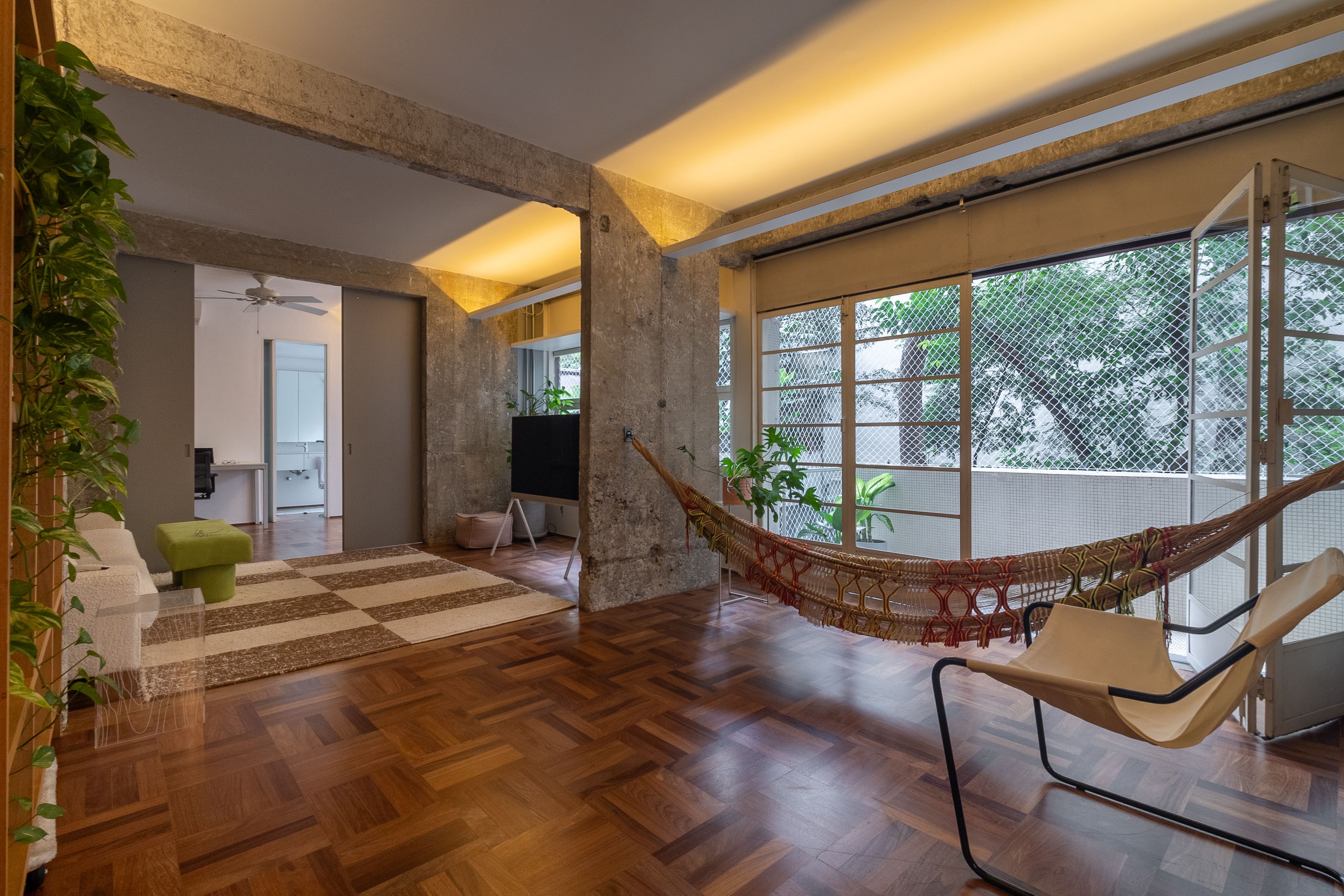 sala estar com varanda