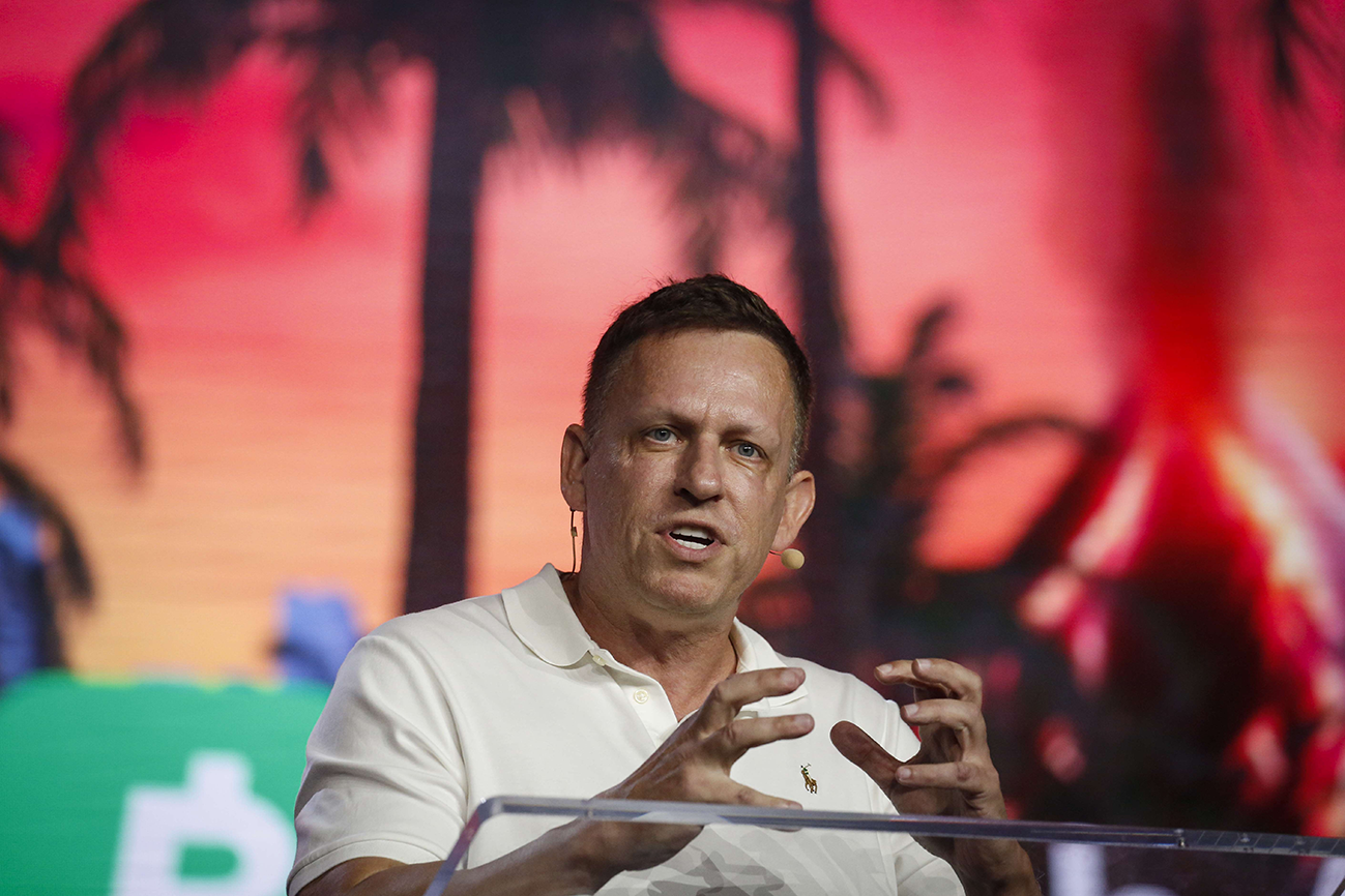 Førsteprepper: Peter Thiel. Foto: Marco Bello, AFP/NTB