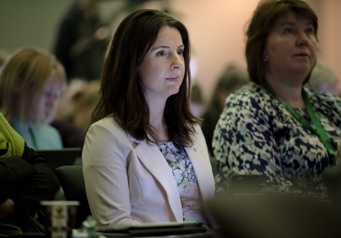 Trondheim  20170324. 
 Jenny Klinge fra Møre og Romsdal på Senterpartiets landsmøte. 
 Foto: OLE MARTIN WOLD / NTB scanpix