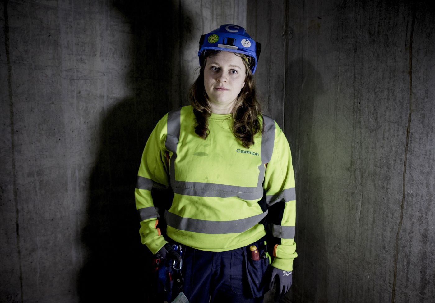 Kristine J. Wendt, kvinneleg elektrikar og verneombod i Caverion i El og It- forbundet