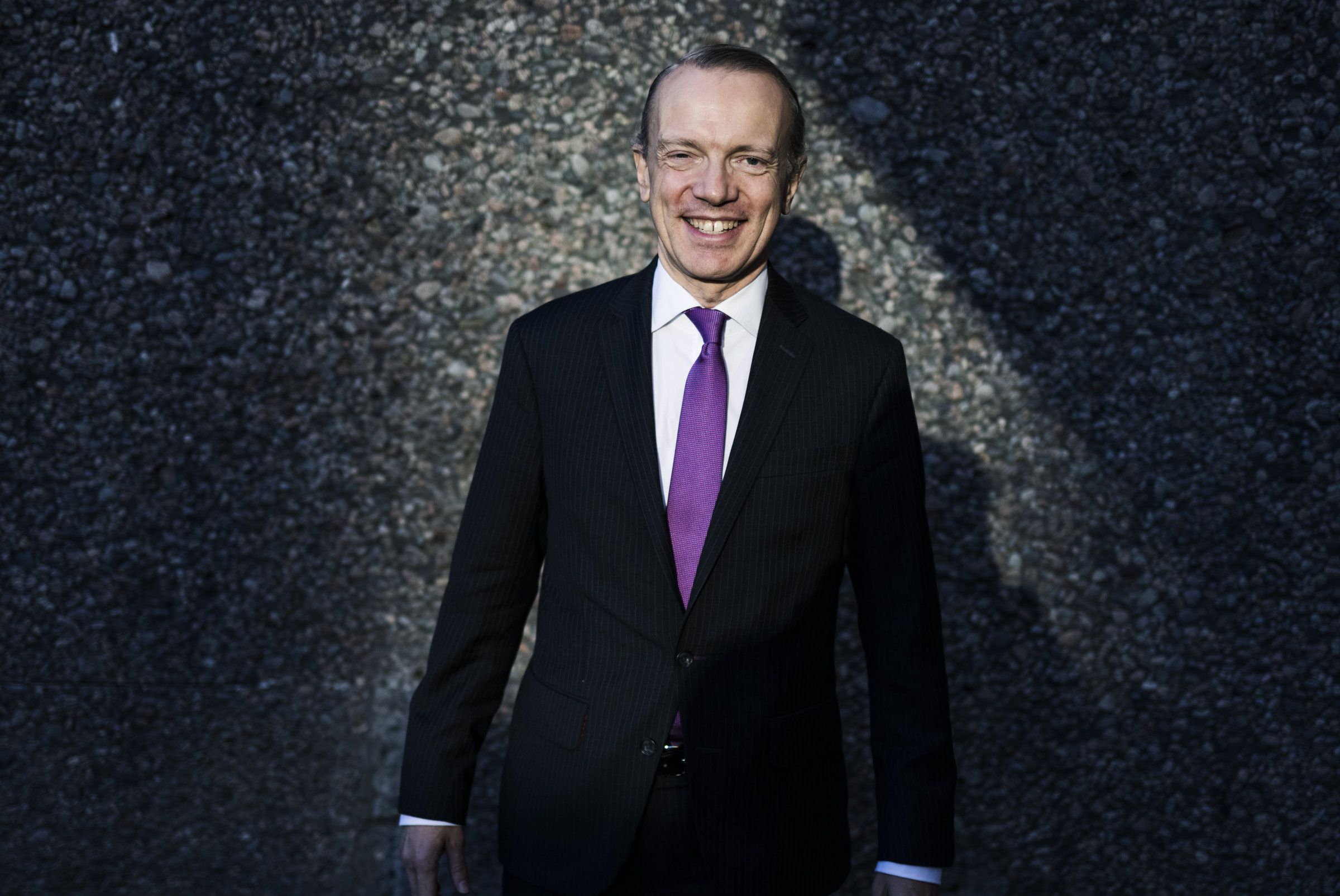 Oslo, Norge, 11.11.2021. Giles Dickson, leder av WindEurope, verdens største vindkraftorganisasjon. Foto: Christopher Olssøn.