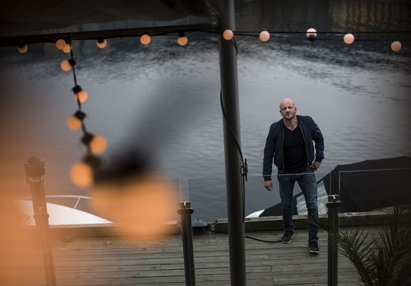 Drammen, Norge, 21.09.2016. Forfattarintervju med Kyrre Andreassen om hans nye bok og arbeidarlitteratur-debatten. Foto: Christopher Olssøn.