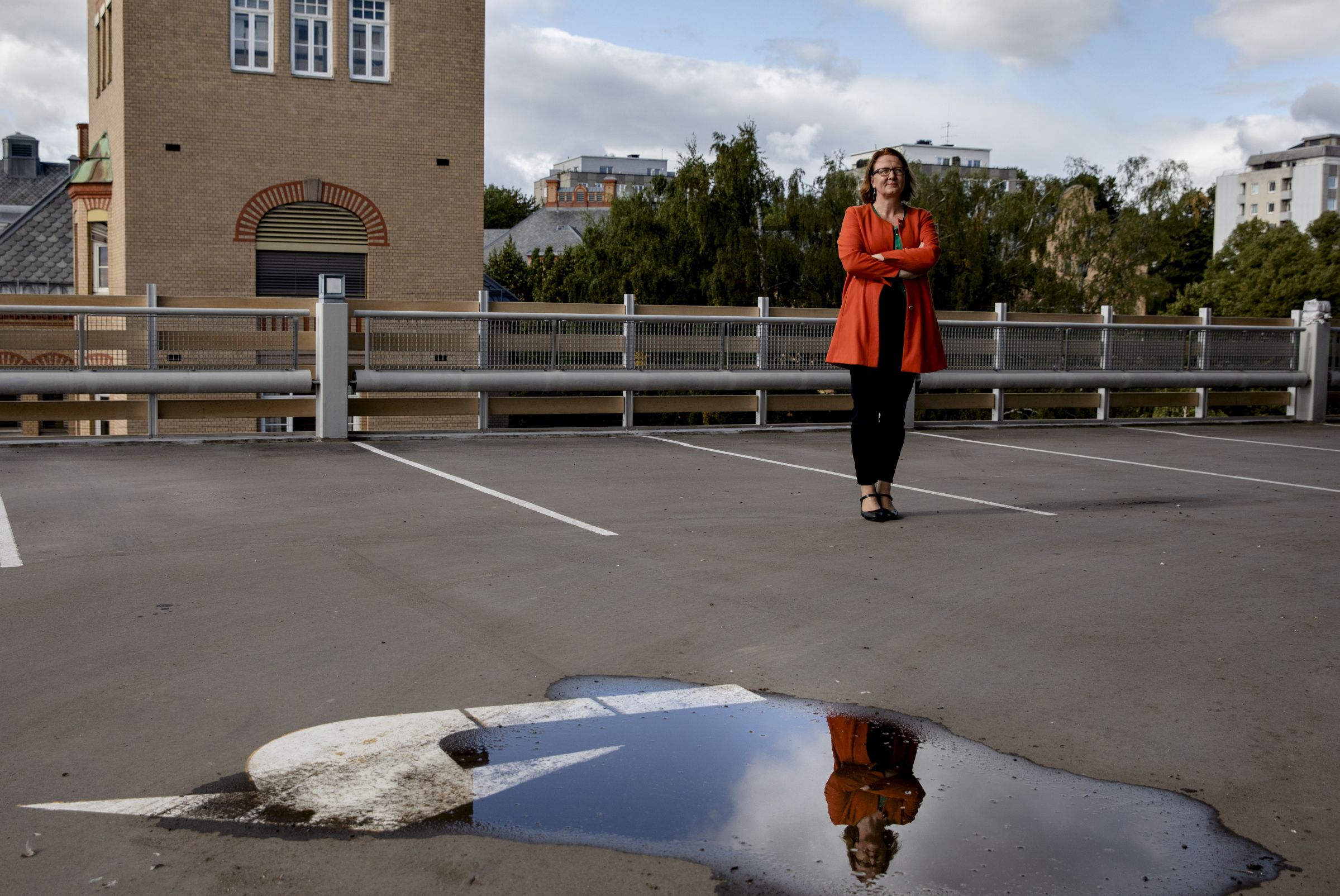 Høyre og Ap har mistet flertallet i Oslo bystyre, hvilket betyr at partiene som er mot nedleggelse av Ullevål og storsykehus på Gaustad nå har flertall. De forpliktet seg før valget å stemme mot planene når saken skal opp i bystyret. Bjørg Sandkjær er førstekandidat for Oslo Sp. 
  
 Foto: Tom Henning Bratlie