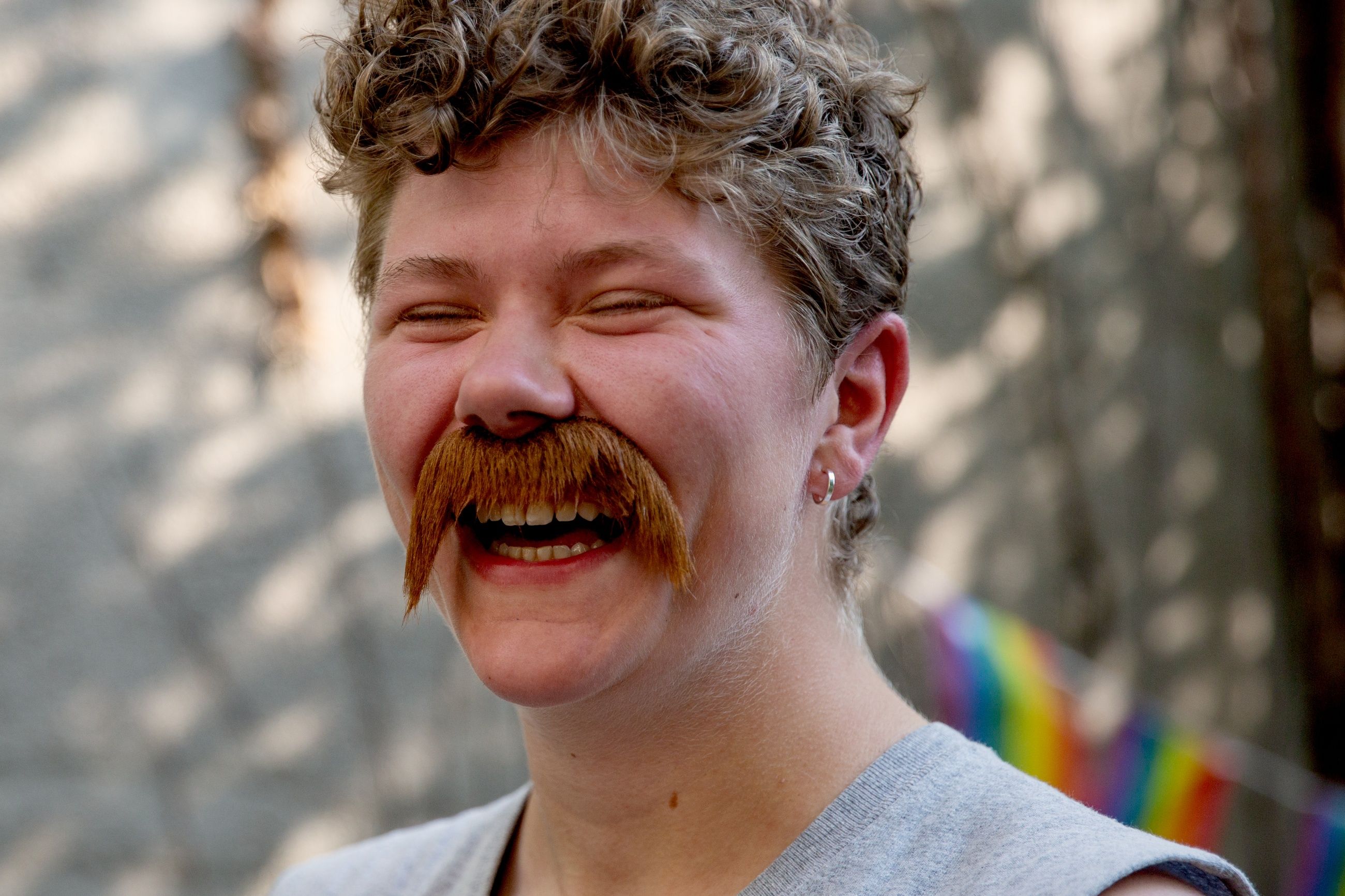 Grill og løsbart: Mari Qviller arrangerer lesbisk grillfest der alle kler seg ut som pappaer.