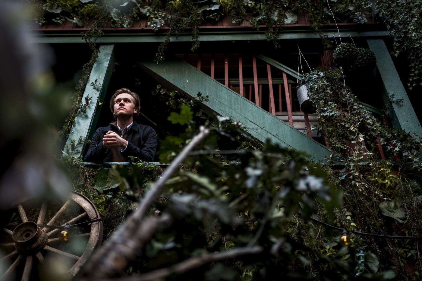 Oslo 051217: Unge Venstre-leder Sondre Hansmark vil se moderpartiet i regjeringsforhandlinger. Foto: John Trygve Tollefsen.