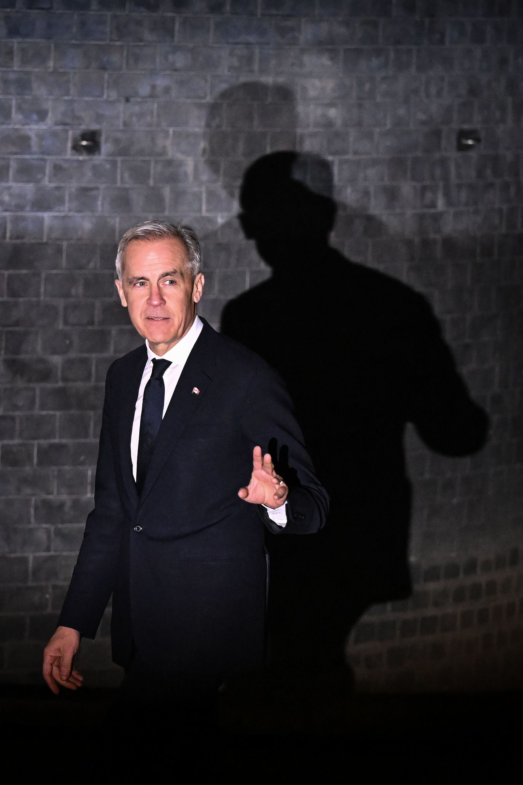 SNAKKET UT: Canadas statsminister Mark Carney.