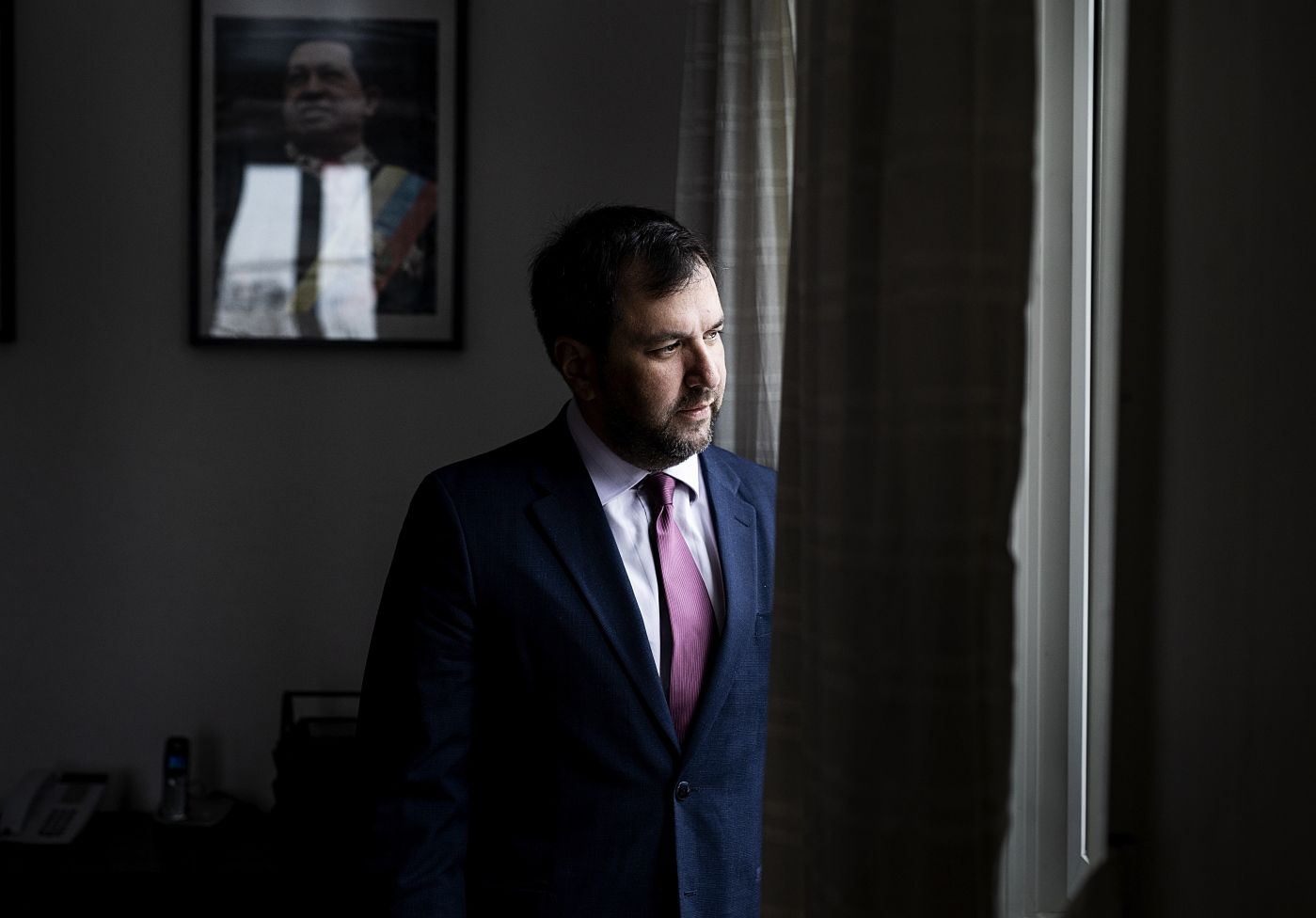 Oslo, Norge, 15.02.2019. Venezuelas viseutenriksminister besøker Norge for samteler med norske myndigheter om situasjonen i Venezuela. Foto: Christopher Olssøn.