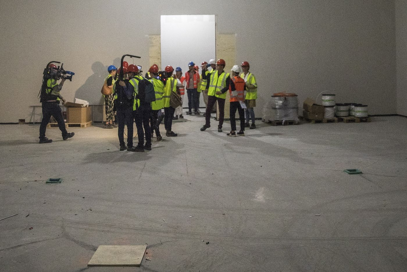 Oslo  20180613. 
 Publikum inviteres til åpen dag på det nye Nasjonalmuseet førstkommende lørdag. Onsdag var det visning for pressen. Her er den nye Munch-salen. 
 Foto: Ole Berg-Rusten / NTB Scanpix