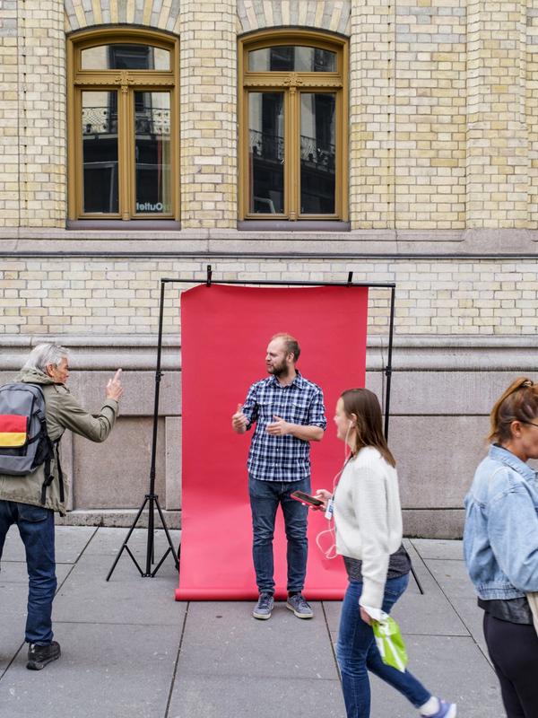 Venstresida knuste dei blå i valet. Sidan har dei kjefta på kvarandre, sier Mímir Kristjánsson (R).