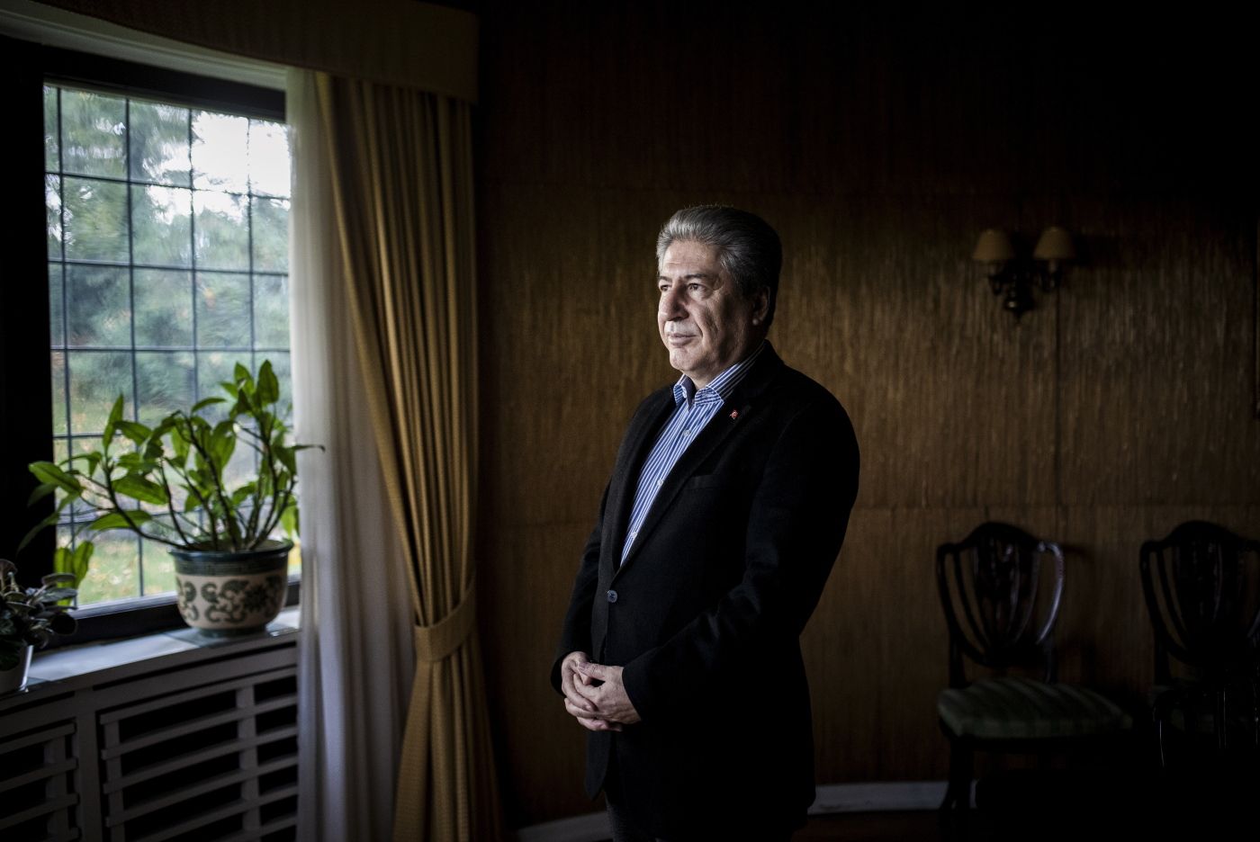 20191012 - Oslo, Norge. Tyrkias ambassadør i Norge, Fazli «orman, om situasjonen i Syria hvor Tyrkia har satt inn militær styrke.