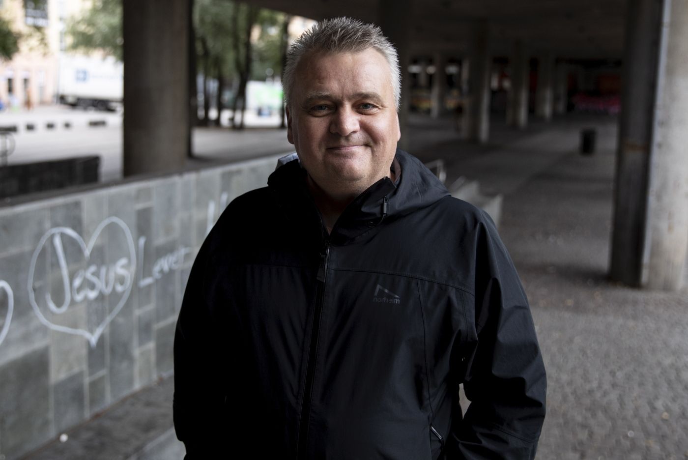 Leder i Fellesforbundet, Jørn Eggum. 
  
 Foto: Tom Henning Bratlie