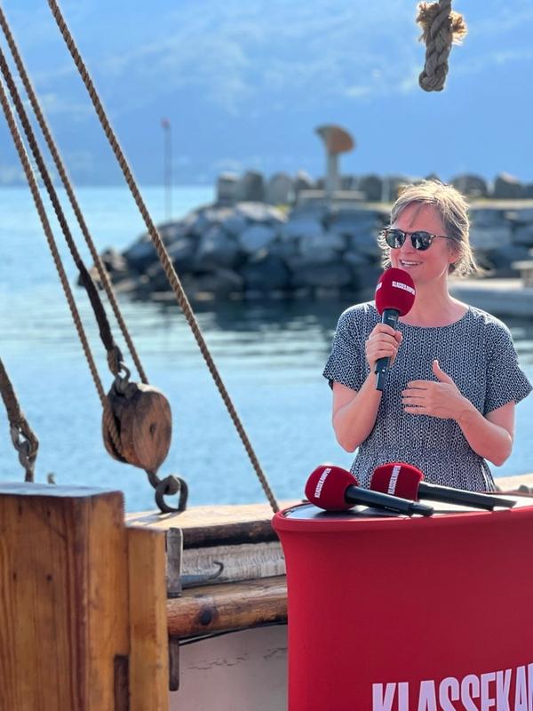 I dag heiser Klassekampen segla og legg ut på ein to veker lang seglas langs vestlandskysten.