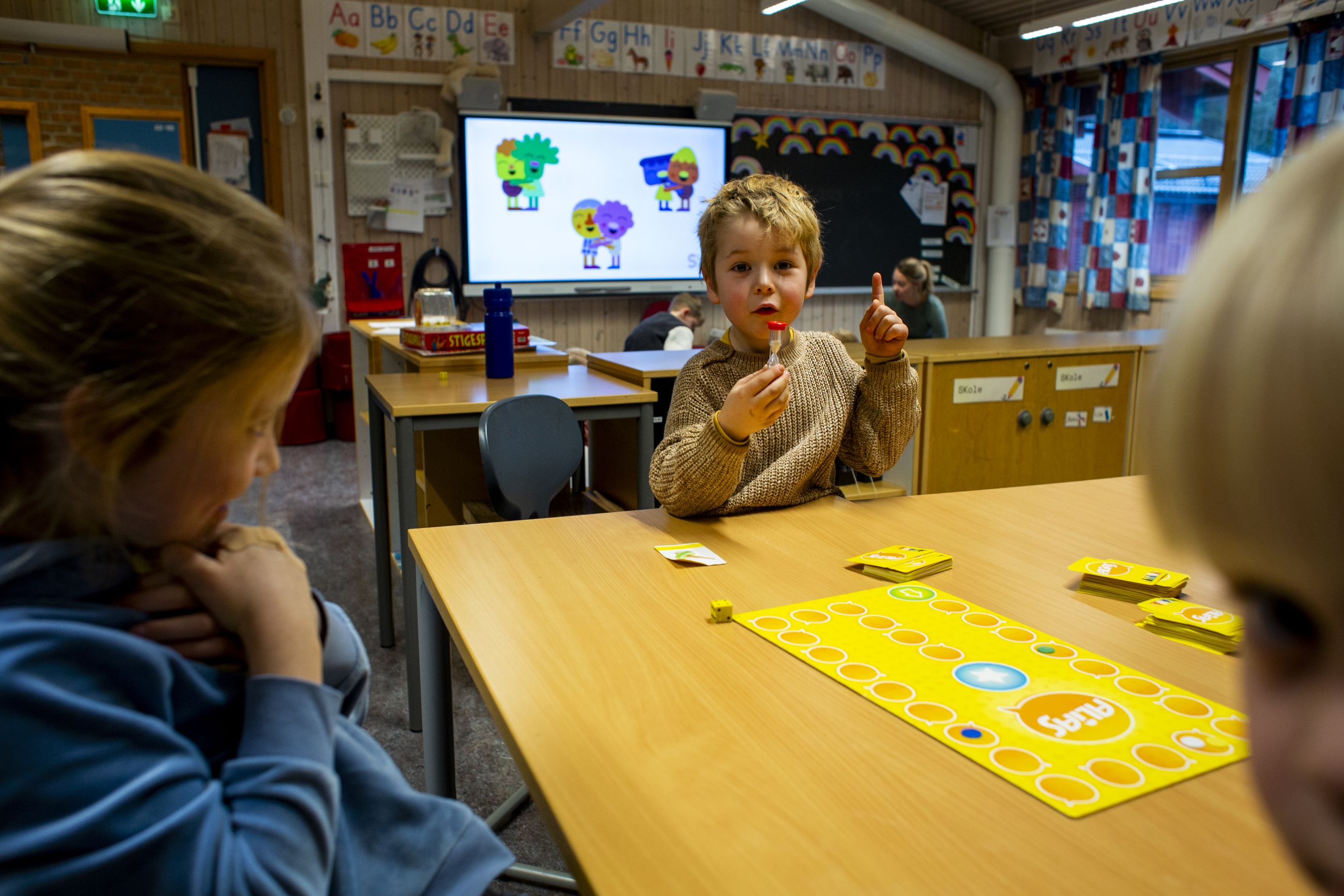 TIDTAKER: Johan var fem og et halvt da han begynte på Vikåsen skole i høst.
