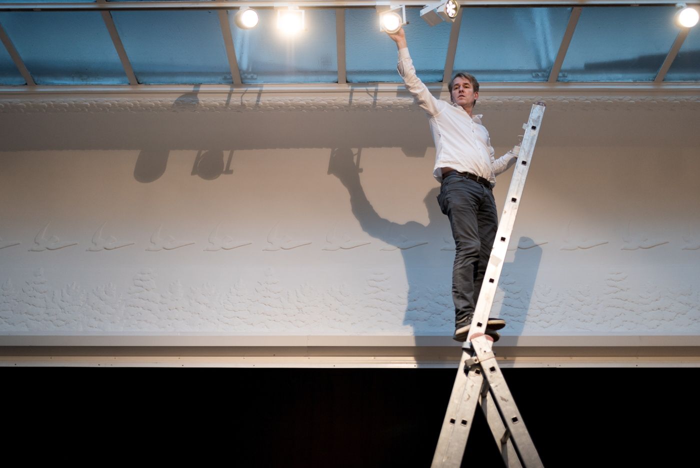 Oslo 04.12.18: Gunnar Krogh-Hansen hos Blomqvist kunsthandel. Foto: John Trygve Tollefsen