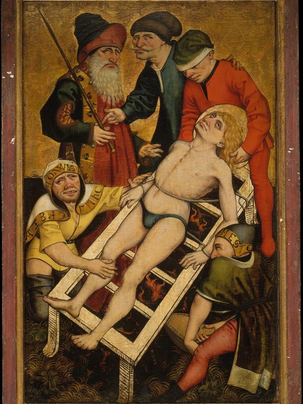 St. Laurentius ga penger til de fattige. Takken fra keiseren var å bli stekt levende.