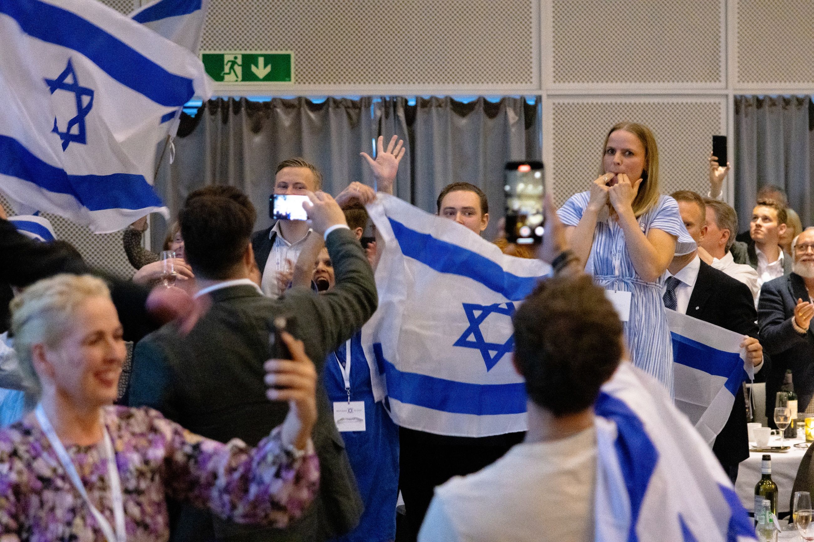 HEIAGJENG: Israels opptreden i Eurovision-finalen var høydepunktet under den nordiske Israel-konferansen foreningen Med Israel for fred (Miff) arrangerte i mai.