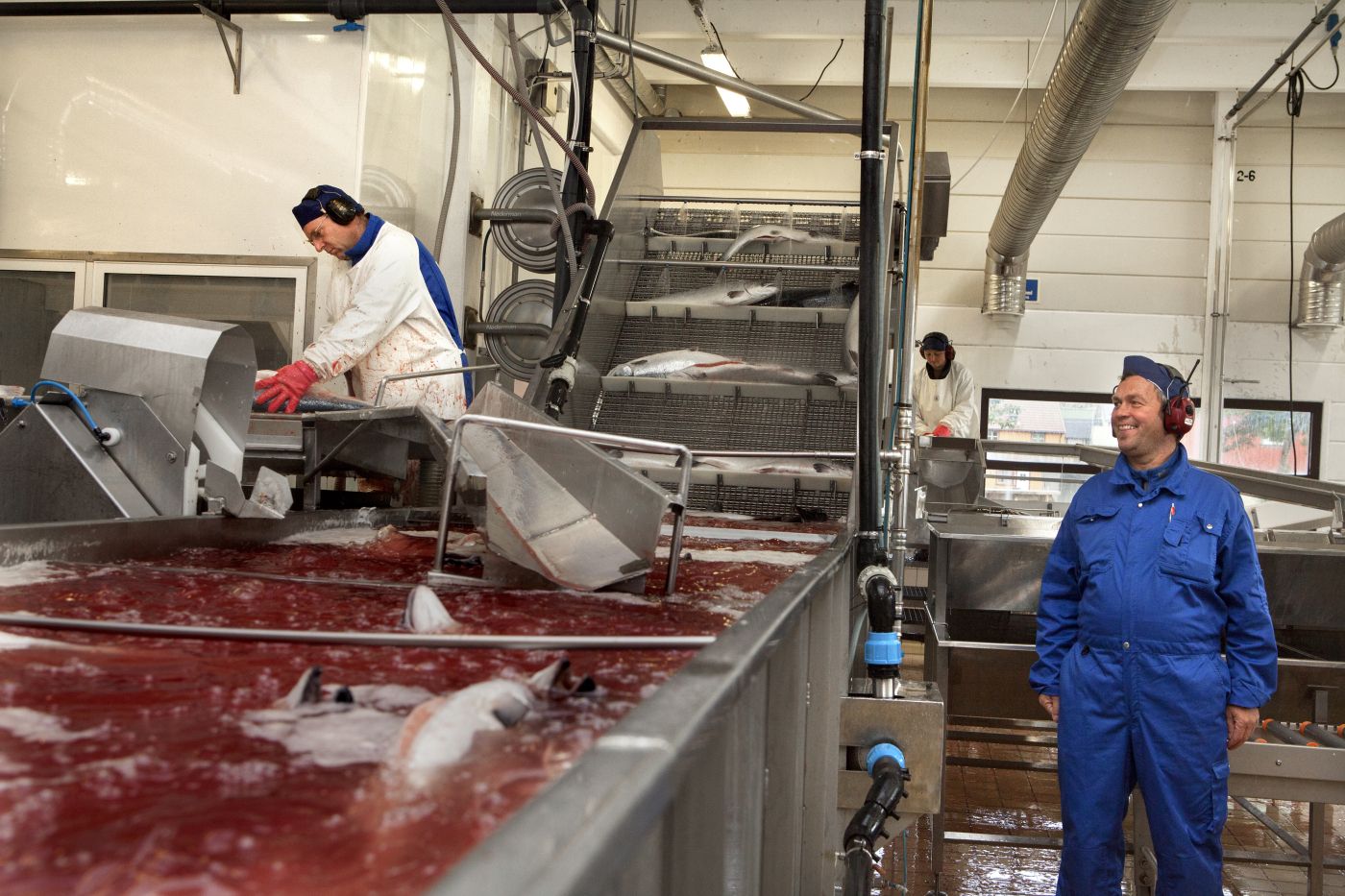 Til høyre: Helge Rishalt