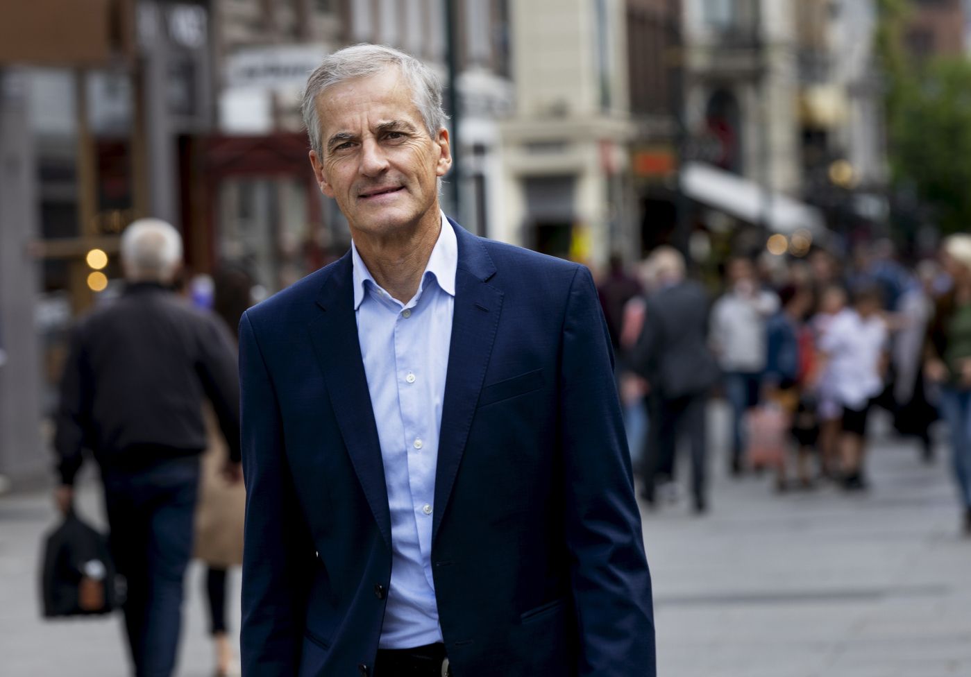 Partileder Jonas Gahr Støre i Arbeiderpartiet. 
  
 Foto: Tom Henning Bratlie