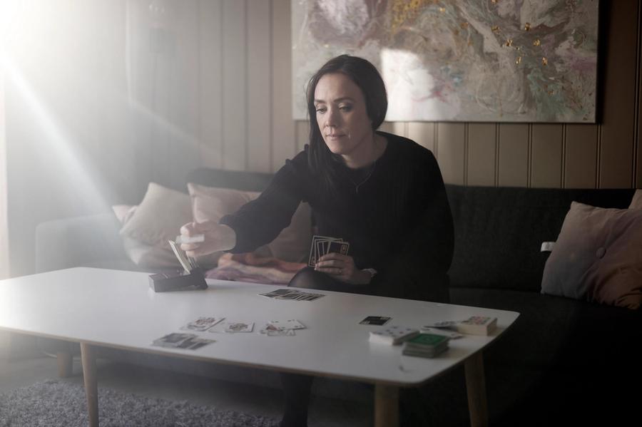 Går bridgetalent i arv? Europamester Bodil Nyheim Øigarden ser i alle fall mange spillere med bridgeforeldre.