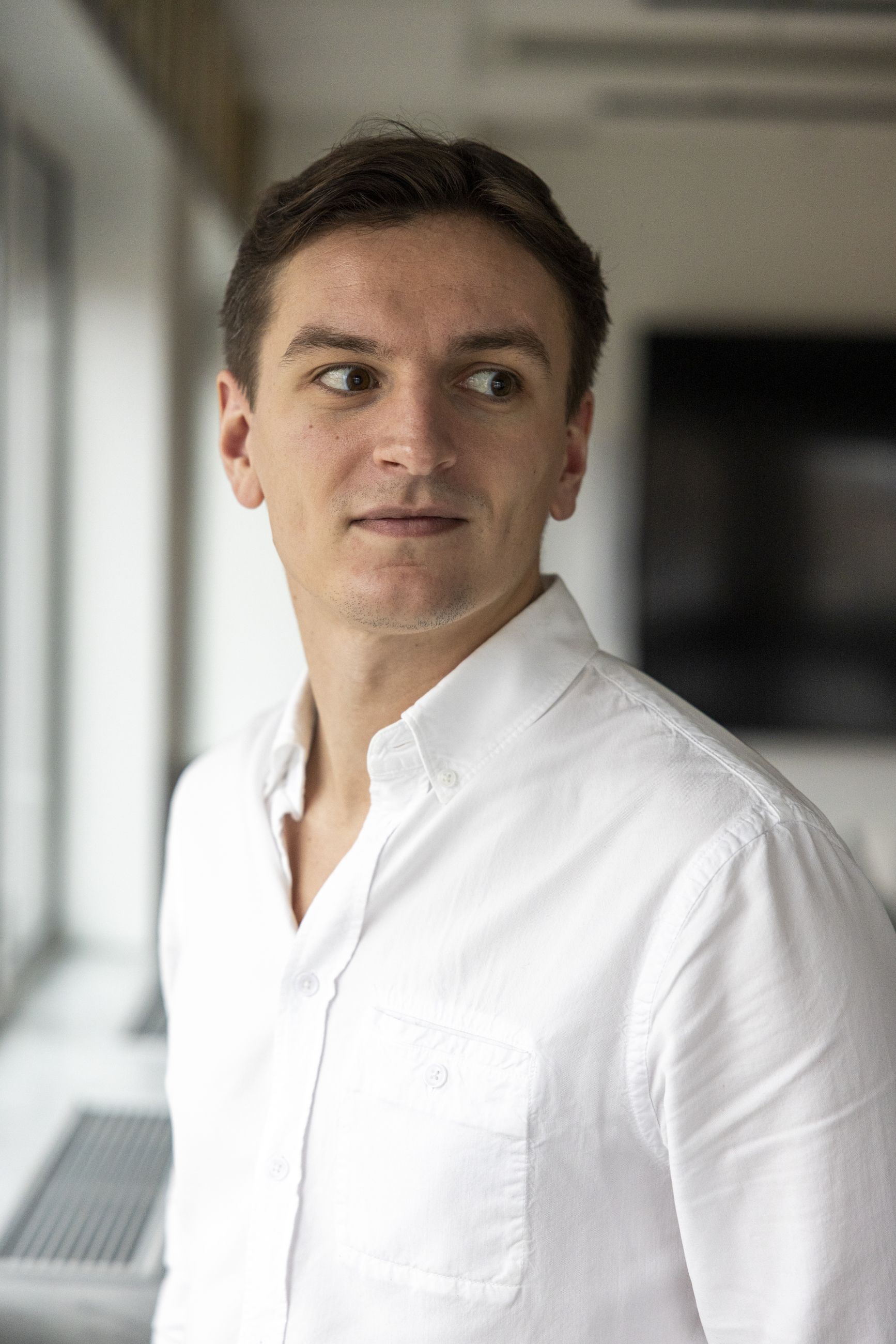 VANLIGVIS GANSKE DIREKTE: Unge Høyre-leder Ola Svenneby. FOTO: Tom Henning Bratlie