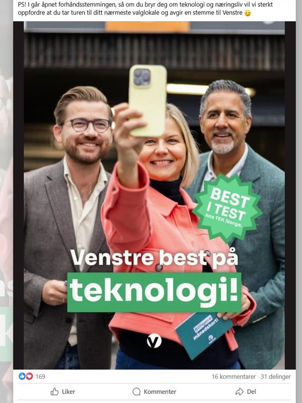 Årets valg kan bli det siste med reklame på Facebook
