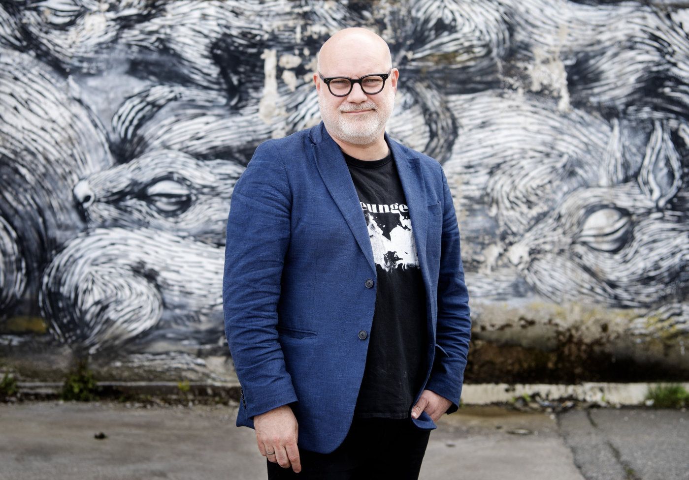 STAVANGER 15.05.2020: Gary Cranner i produksjonsselskapet Chezville i Stavanger. 
 Foto: Marie von Krogh