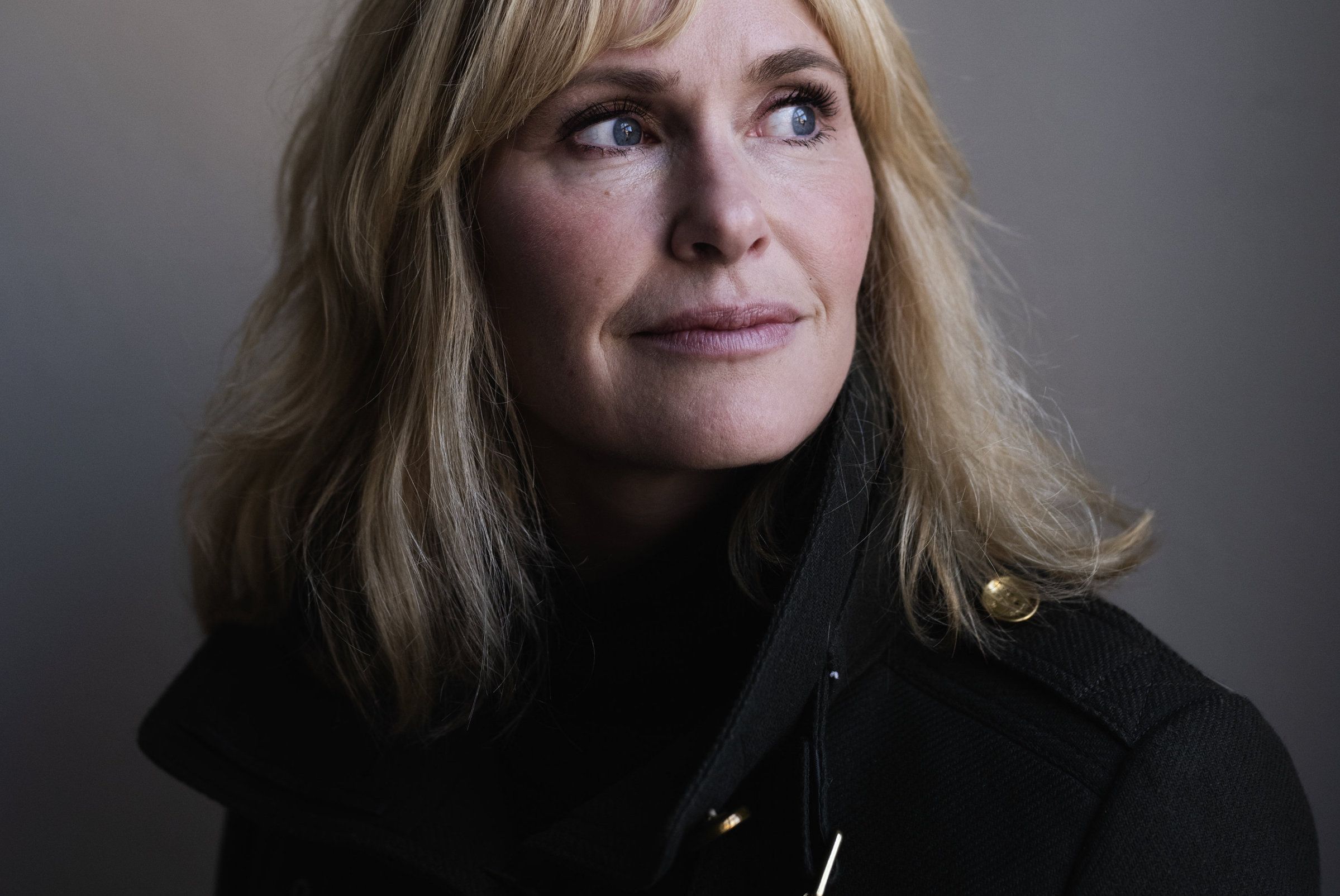 Anne Lindboe, leder i Private Barnehagers Landsforbund. Her fotografert utenfor/i sitt hjem i Ullevål Hageby