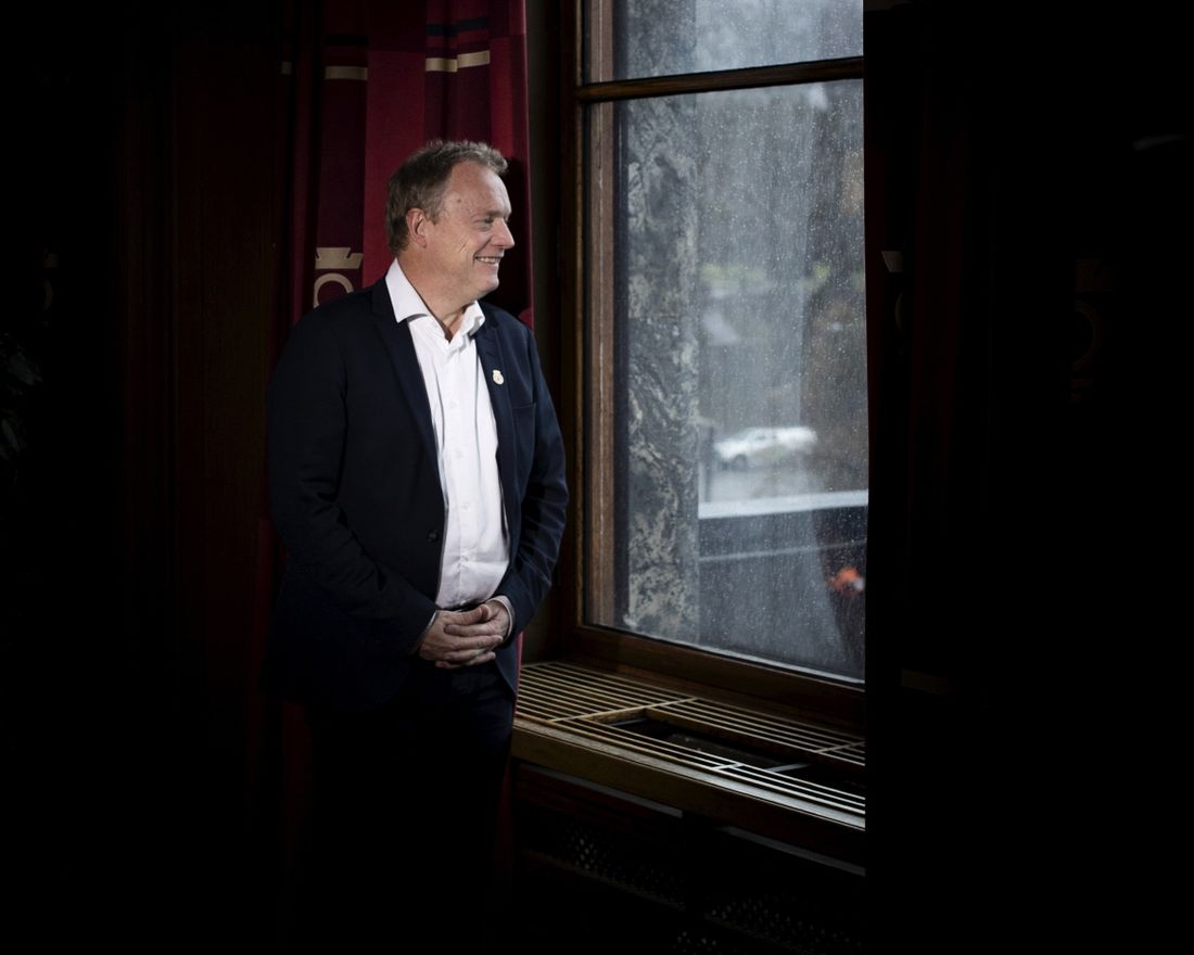 Oslo, Norge, 07.12.2017. Raymond Johansen er en norsk politiker. Han har vært leder for Oslos byråd siden 2015. Foto: Christopher Olssøn.