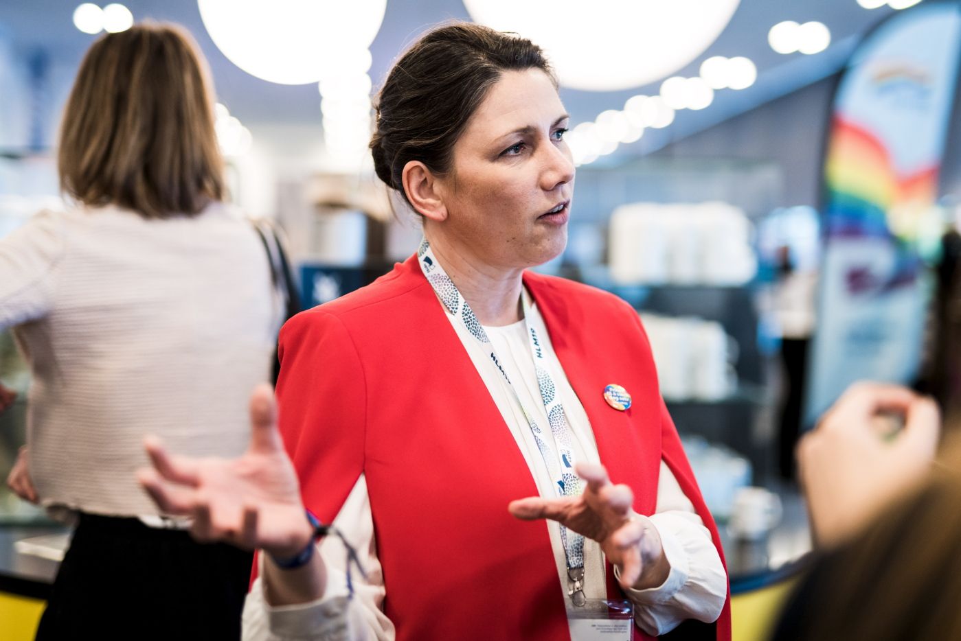 Jessheim, Thon Gardermoen 15.03.19: Høyres stortingsrepresentant Heidi Nordby lunder mener partiet har gjort for dårlig jobb i ulikhetsdebatten. Foto: John Trygve Tollefsen