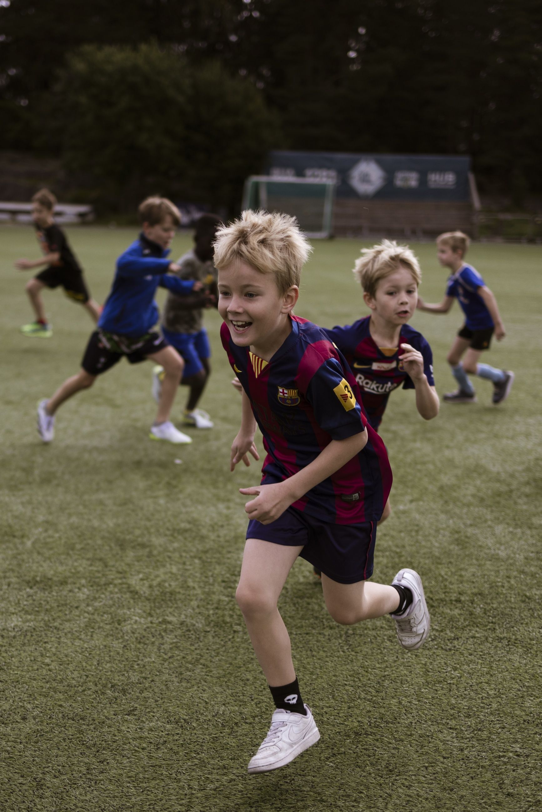 Idrett for alle: ­Mateen Orveland og ­Håkon Erdal-Aase deltar på gratis idrettsleir, ­støttet av Oslo kommune.