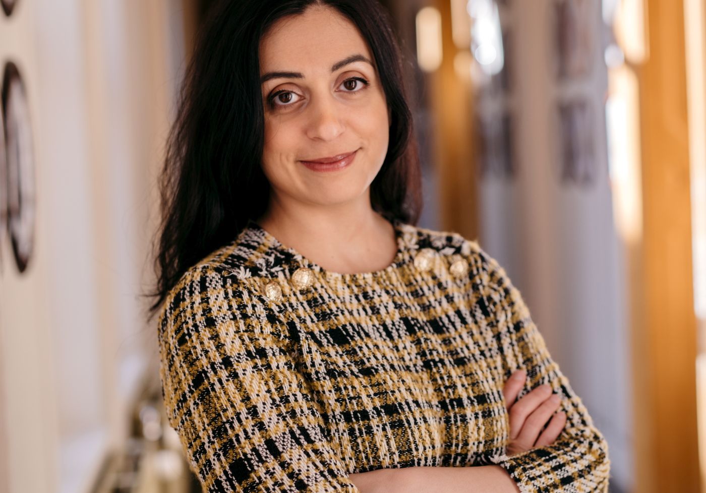 Oslo, Norge Hadia Tajik, nestleder i Arbeiderpartiet, Mener Erna Solberg tar feil når hun kritiskerer grønne skatter. Foto: Fartein Rudjord