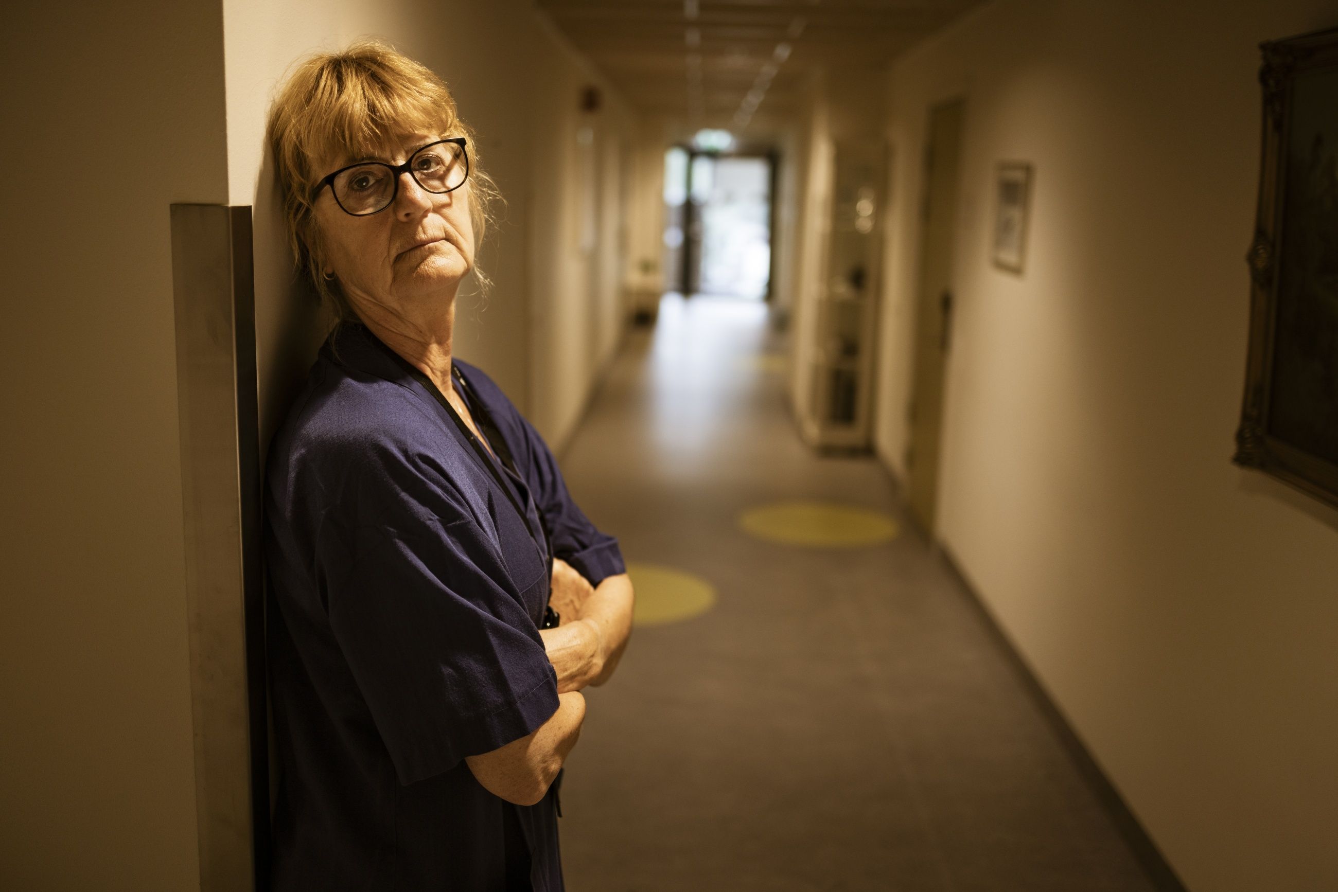 Vil beholde grensa: Sykepleier Grethe Amdal (60) tror det å fjerne særaldersgrensa for sykepleiere vil få enda flere til å forlate yrket.