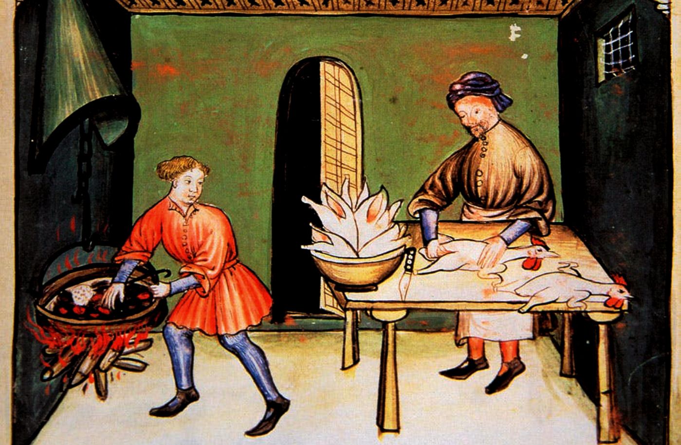 Франция средневековье кухня бедняков