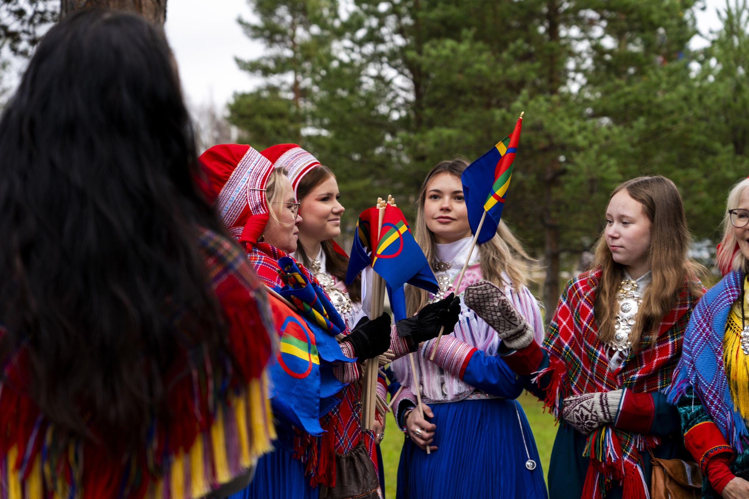 HØYSTEMT: ­Opp­møte under ­åpningen av Same­tinget i oktober.