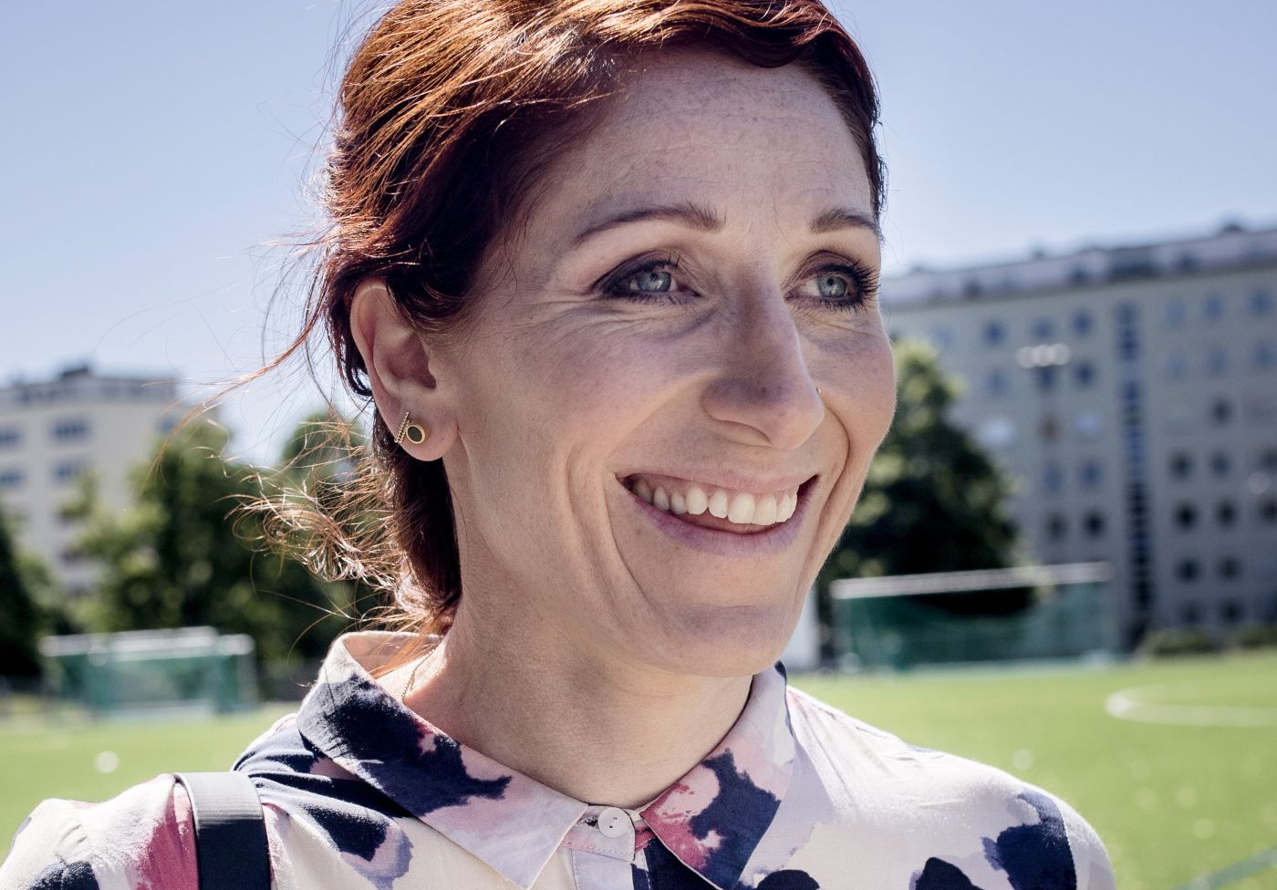 Lise Klaveness er en norsk jurist og tidligere fotballspiller. Denne uken ble hun  håndplukket til å lede elitesatsingen i Norges Fotballforbund. portrettet