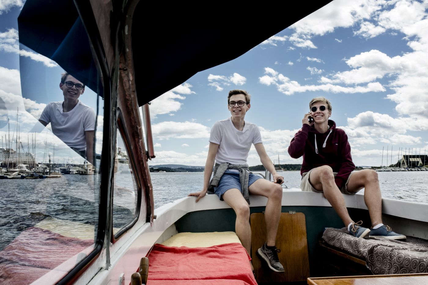 F.vMarius Sevestre og Sebastian Hummelen. Intervjuet i forbindelse med nye ung data-tall.