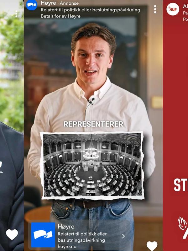 Frp bruker mest på Snapchat: – Blitt et slags race to the top
