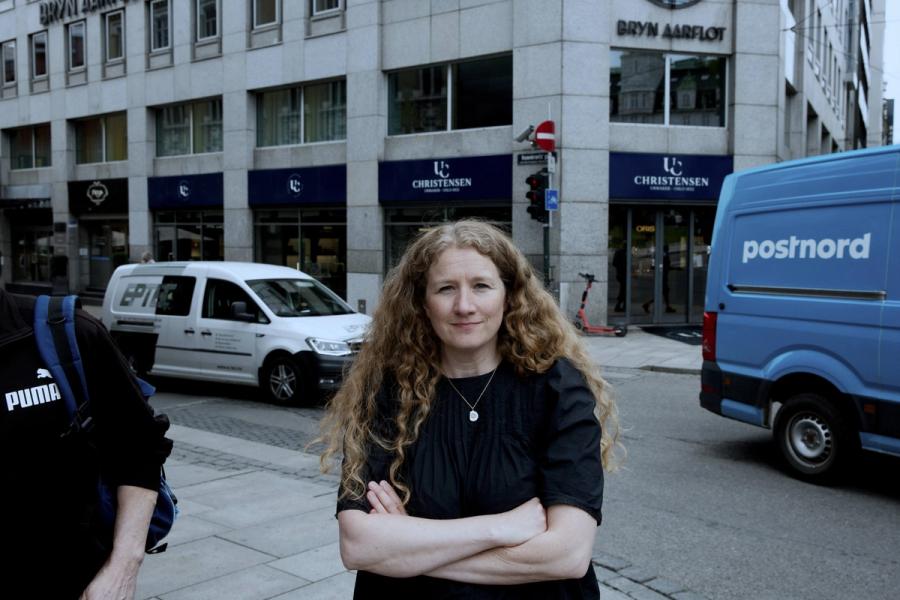 RÅKJØR I VARETRANSPORTEN: Det er uakseptabelt at det vokser fram en underbetalt underklasse i velstandssamfunnet, sier Arbeiderpartiets Tuva Moflag.