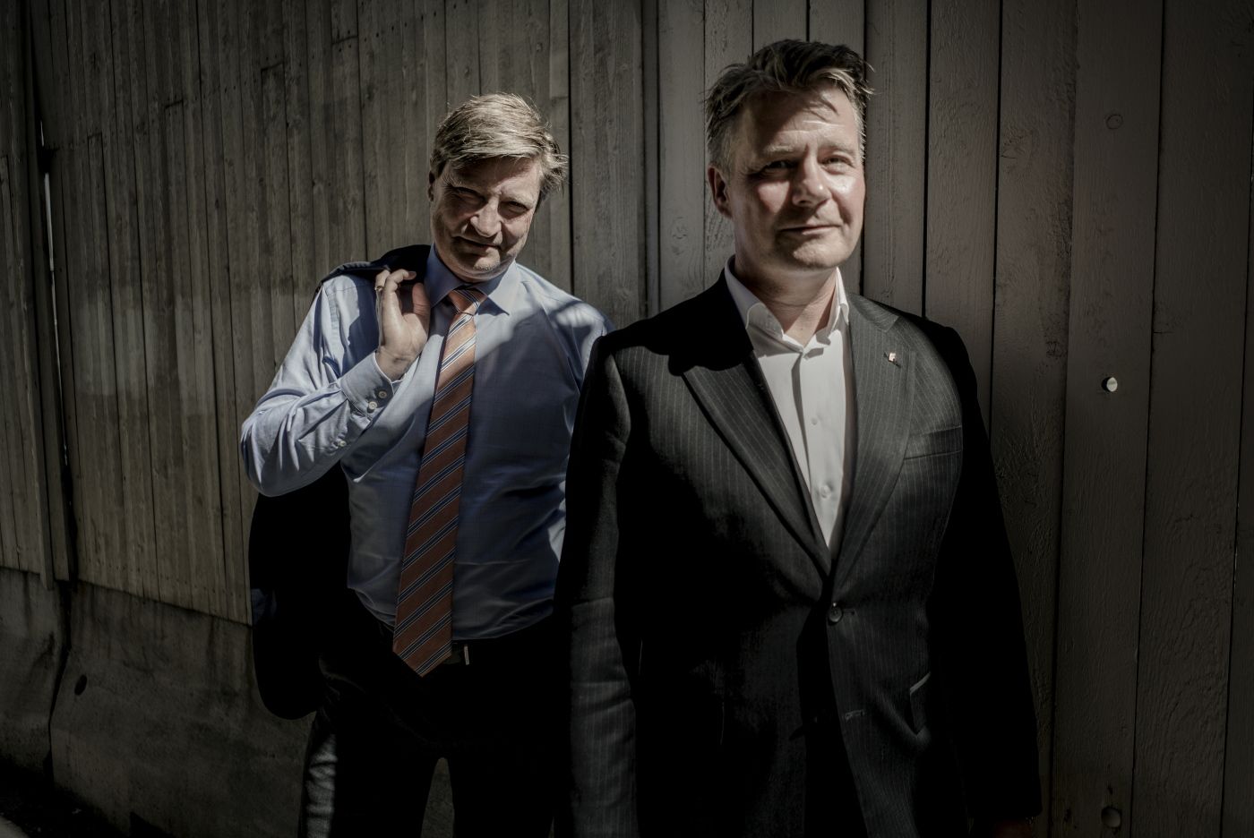 Christian Tybring-Gjedde og Per Willy Amundsen. Foto: Marthe Amanda Vannebo