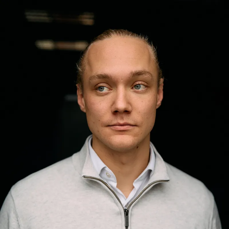 ELLERS FRITTALENDE: FpU-leder Simen Velle. FOTO: Rikke Løe Hovdal