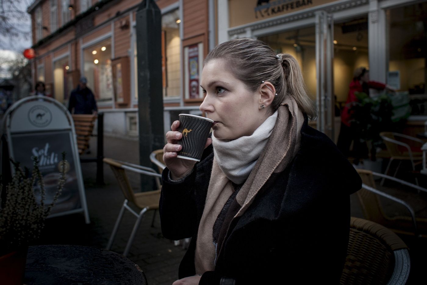 Elisabeth Landstad var tillitsvalgt ved Klipperiet frisørsalong i Levanger. Hun fikk sparken kort tid etter at fagforeningen hadde konflikt med sjefen om lønn. (Bildet er tatt på Nordre gate i Trondheim).