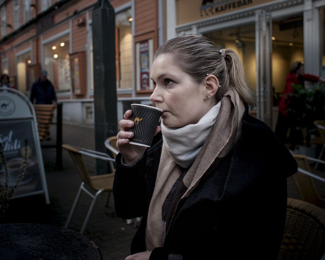 Elisabeth Landstad var tillitsvalgt ved Klipperiet frisørsalong i Levanger. Hun fikk sparken kort tid etter at fagforeningen hadde konflikt med sjefen om lønn. (Bildet er tatt på Nordre gate i Trondheim).