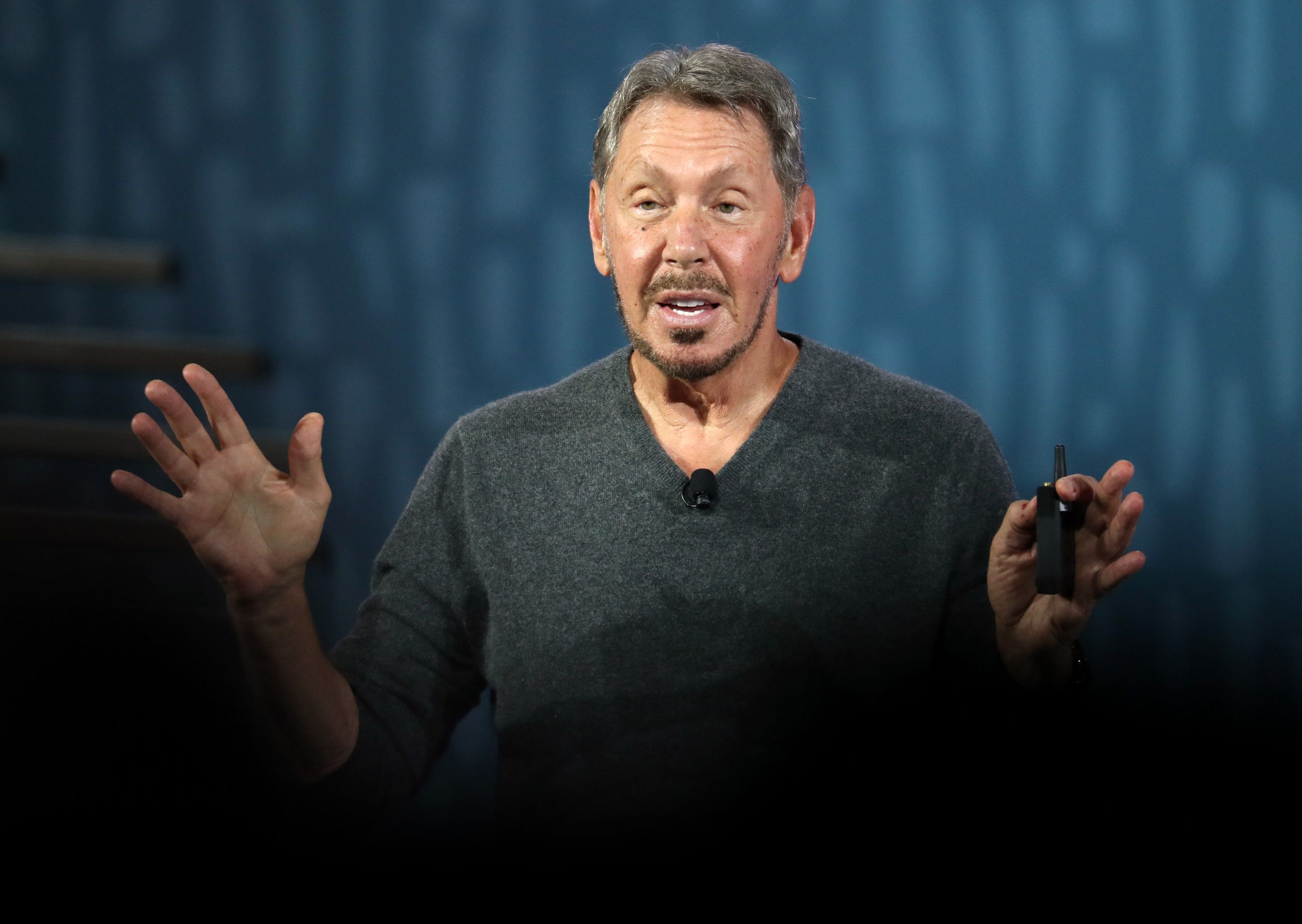 MEKTIG: Oracle-eier Larry Ellison er en av verdens aller rikeste menn. Selskapet hans er nå Tiktoks nye «sikkerhetsvakt» i USA.