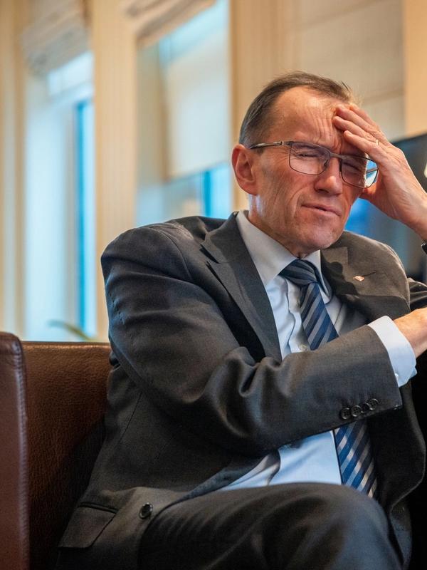 Utenriksminister Espen Barth Eide (Ap) så et tidspunkt for seg en forskerkarriere