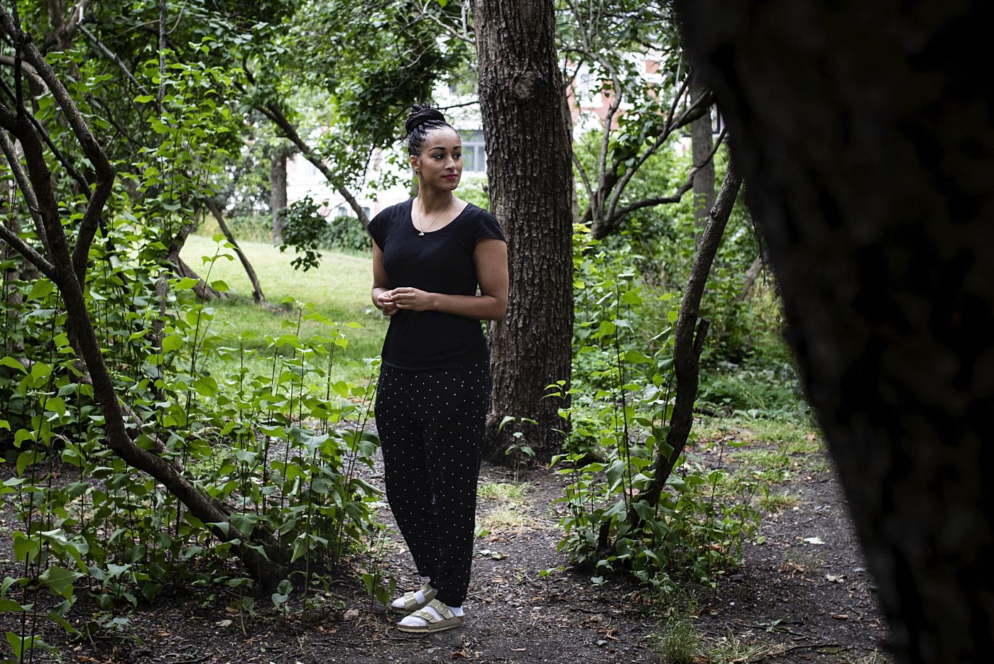 Oslo, Norge, 06.08.2019. Sofia Rana er kabinansatrt i SAS og Rødt politiker. Foto: Christopher Olssøn.