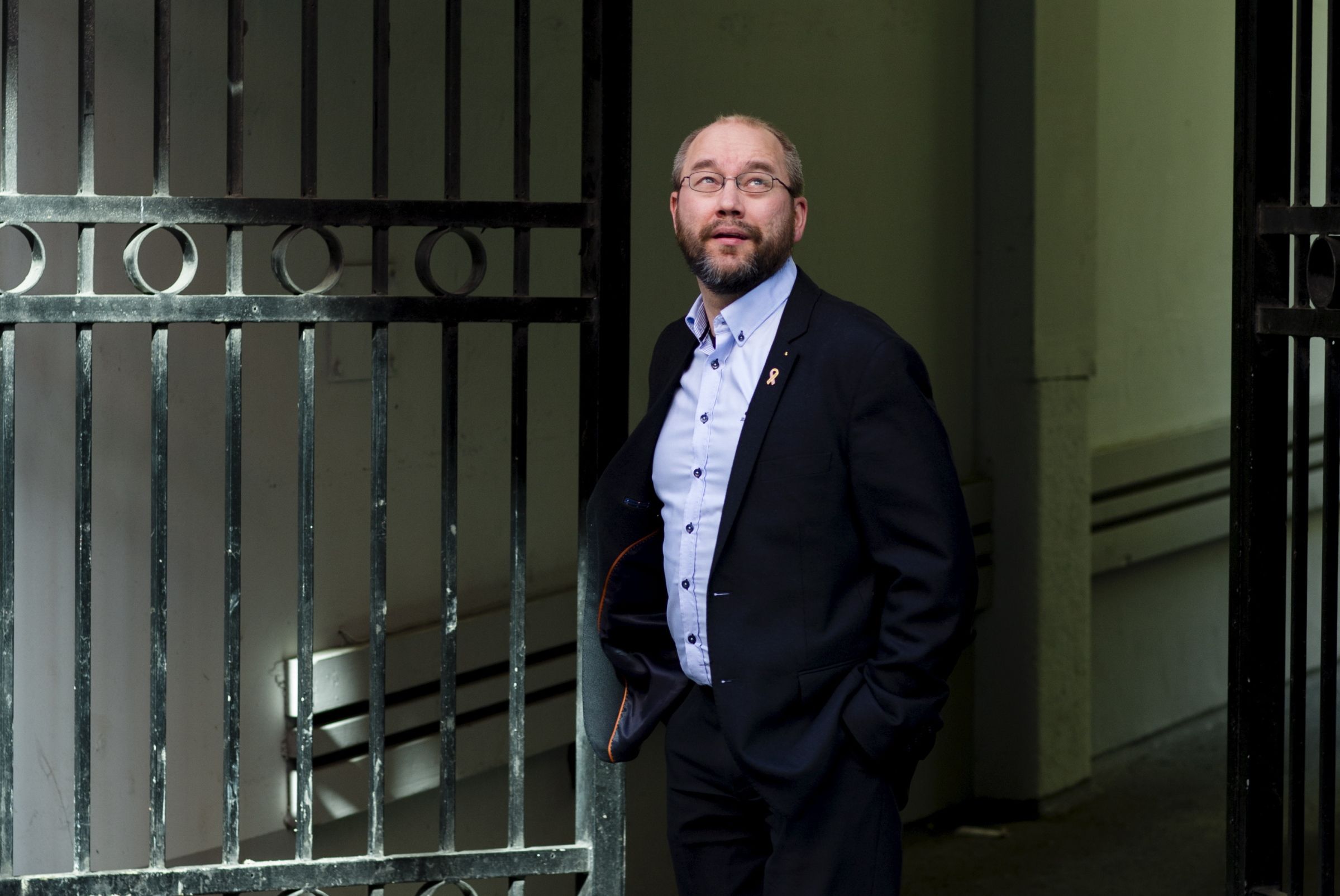 Torbjørn Bongo, som er nestleder i Norges offisersforbund 
  
 Foto: Tom Henning Bratlie