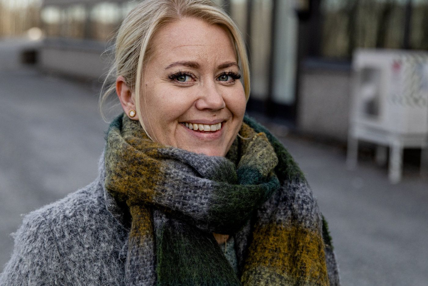 Marit Frette Opsahl, hovedtillitsvalgt for FO i Asker kommune, HR-avdeling. 
  
 Foto: Tom Henning Bratlie